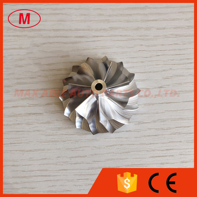 KP39 36.50/49.00mm 7+7 blades high performance turbocharger milling/aluminum 2618/billet compressor wheel