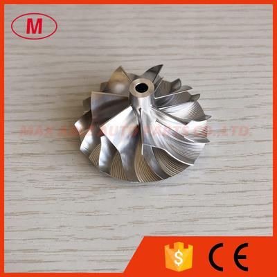 KP39 36.50/49.00mm 7+7 blades high performance turbocharger milling/aluminum 2618/billet compressor wheel