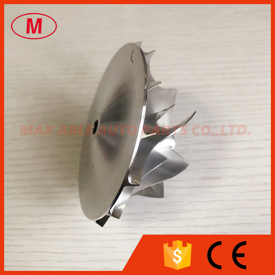 HX40 3599593 56.00/83.03mm 7+7 blades high performance milling/aluminum 2618/billet compressor wheel