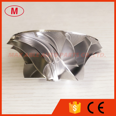 HX40 3599593 56.00/83.03mm 7+7 blades high performance milling/aluminum 2618/billet compressor wheel