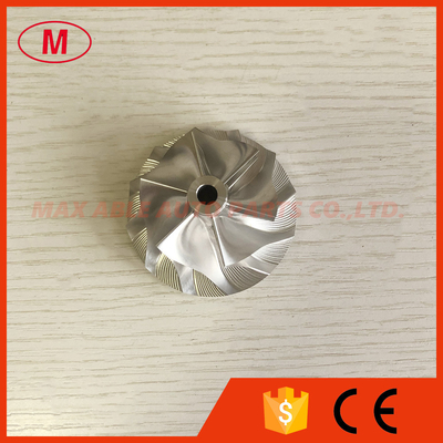 RHF55 CIES 43.15/59.94mm 6+6 blades Turbo milling/aluminum 2618/billet compressor wheel for ISUZU