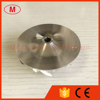 RHF55 CIES 43.15/59.94mm 6+6 blades Turbo milling/aluminum 2618/billet compressor wheel for ISUZU