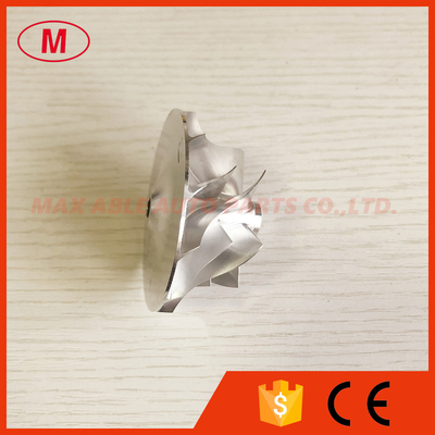 RHF55 CIES 43.15/59.94mm 6+6 blades Turbo milling/aluminum 2618/billet compressor wheel for ISUZU