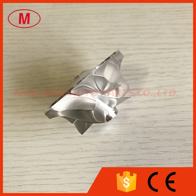 RHF55 CIES 43.15/59.94mm 6+6 blades Turbo milling/aluminum 2618/billet compressor wheel for ISUZU