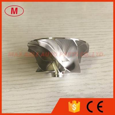 RHF55 CIES 43.15/59.94mm 6+6 blades Turbo milling/aluminum 2618/billet compressor wheel for ISUZU