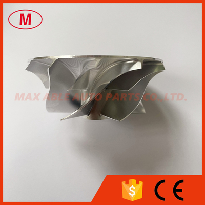 TD04 reverse 43.00/56.00mm 6+6 blades high performance Turbocharger Billet/milling/aluminum 2618 compressor wheel