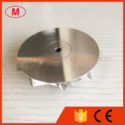 HT10 46.50/61.40mm 5+5 blades high performance milling/aluminum 2618/Billet compressor wheel