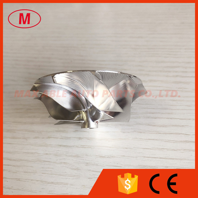 HT10 46.50/61.40mm 5+5 blades high performance milling/aluminum 2618/Billet compressor wheel