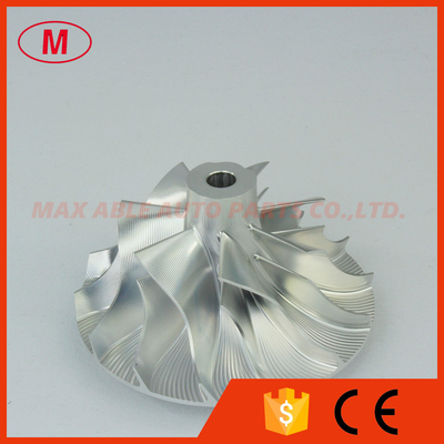 S2B 314767 7+7 blades 52.07/76.18mm point milling milling/aluminum 2618/billet compressor wheel for SA6D108 Komatsu