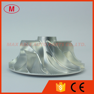 TD06 49179-40920 53.00/75.00mm 7+7 blades forward point milling turbo milling/aluminum 2618 /billet compressor wheel