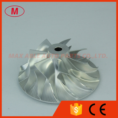 TD06 49179-40920 53.00/75.00mm 7+7 blades forward point milling turbo milling/aluminum 2618 /billet compressor wheel