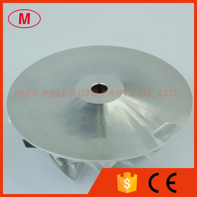 TD06 49179-40920 53.00/75.00mm 7+7 blades forward point milling turbo milling/aluminum 2618 /billet compressor wheel