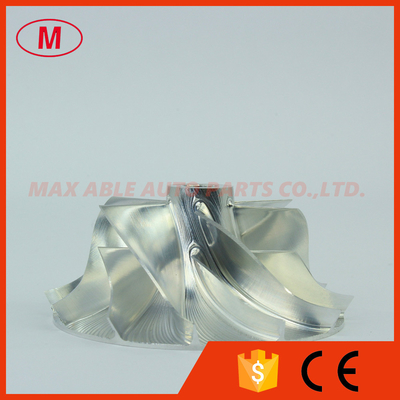 GT14 433287-0004 32.90/44.00mm 6+6 blades turbo milling /aluminum 2618/billet compressor wheel for 454064-0001/02