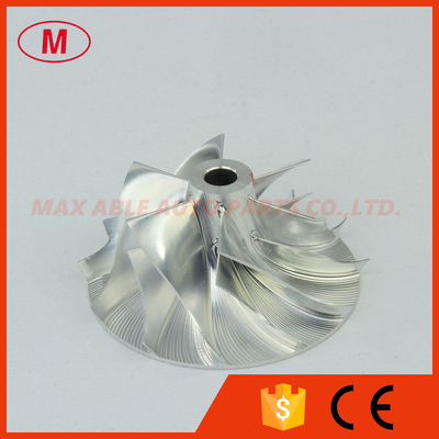 GT14 433287-0004 32.90/44.00mm 6+6 blades turbo milling /aluminum 2618/billet compressor wheel for 454064-0001/02