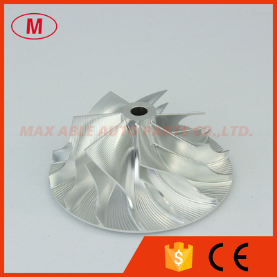 GT28/30R 49.30/68.01mm 7+7 blades Point milling turbo milling/aluminum 2618/billet compressor wheel