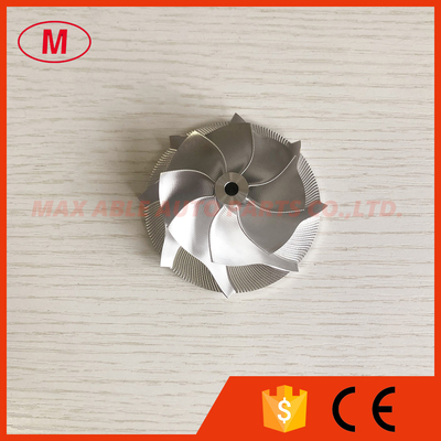 K04 50.00/66.00mm 8+0 blades high performance point milling Turbocharger milling/aluminum 2618/billet compressor wheel