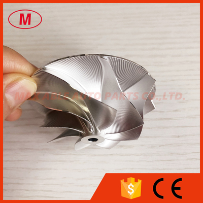 K04 50.00/66.00mm 8+0 blades high performance point milling Turbocharger milling/aluminum 2618/billet compressor wheel