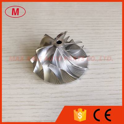 K04 43.03/56.08mm 5306-123-2007 6+6 blades high performance milling/aluminum 2618/billet compressor wheel