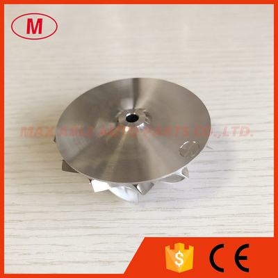 K04 43.03/56.08mm 5306-123-2007 6+6 blades high performance milling/aluminum 2618/billet compressor wheel