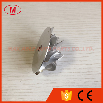 K04 43.03/56.08mm 5306-123-2007 6+6 blades high performance milling/aluminum 2618/billet compressor wheel