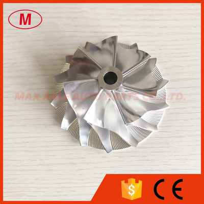 KTR90 59.90/85.90mm 7+7blades high performance turbo milling/aluminum 2618/billet compressor wheel