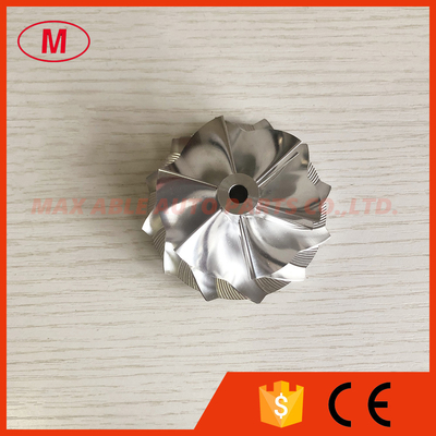 S100-EFR 53.90/67.00mm 1167-123-2000 6+6 blades performance  Billet/milling/Aluminum 2618 compressor wheel for EFR6758