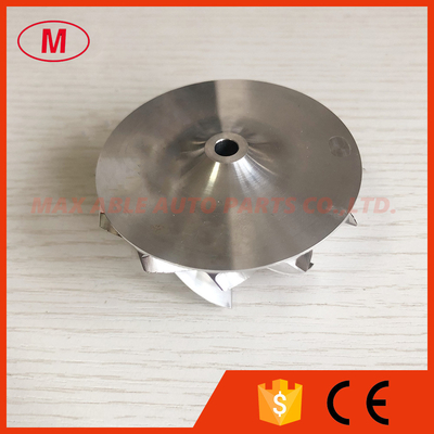 S100-EFR 53.90/67.00mm 1167-123-2000 6+6 blades performance  Billet/milling/Aluminum 2618 compressor wheel for EFR6758