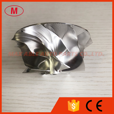 S100-EFR 53.90/67.00mm 1167-123-2000 6+6 blades performance  Billet/milling/Aluminum 2618 compressor wheel for EFR6758
