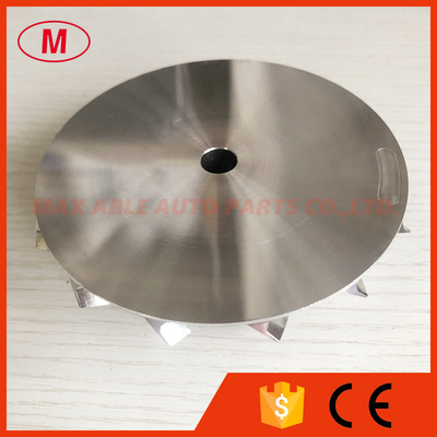 S400 69.00/99.01mm 7+7 blades  high performance turbo milling/aluminum 2618/billet compressor wheel
