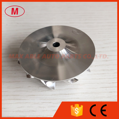 GT2056/GT2256 436563-0001/436563-0009 41.50/56.03mm 6+6 blades performance turbo aluminum 2618/billet compressor wheel