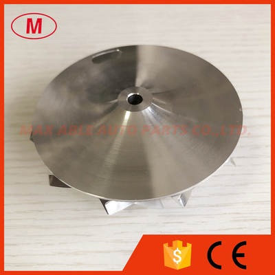 GT15-25 53.11/70.98mm 11+0 blades turbo milling/aluminum 2618/billet compressor wheel