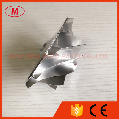 GT15-25 53.11/70.98mm 11+0 blades turbo milling/aluminum 2618/billet compressor wheel