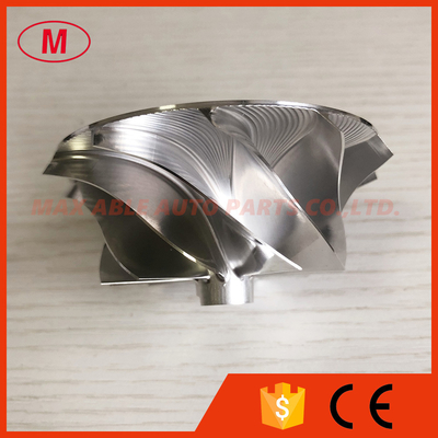 GT15-25 53.11/70.98mm 11+0 blades turbo milling/aluminum 2618/billet compressor wheel