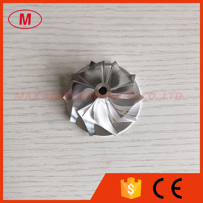 RHB5 40.00/52.50mm 5+5blades high performance turbo milling/Aluminum 2618/billet compressor wheel for Mazda 323 GTX 1.8L
