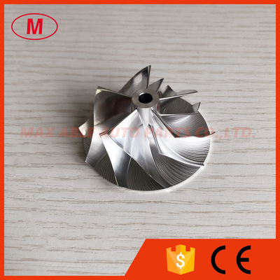 RHB5 40.00/52.50mm 5+5blades high performance turbo milling/Aluminum 2618/billet compressor wheel for Mazda 323 GTX 1.8L
