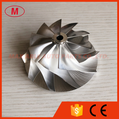 GT3582 451644-0005 61.33/82.00mm 10+0 blades Turbocharger aluminum 2618/milling/billet compressor wheel for racing