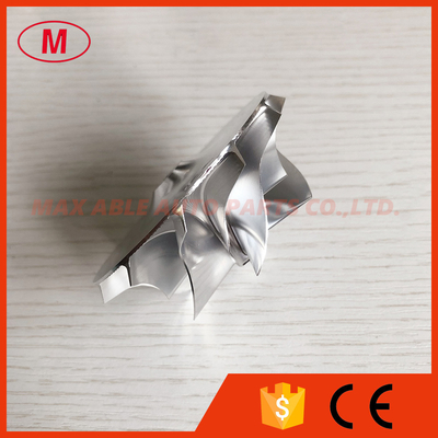 B03G reverse 51.00/68.00mm 6+6 blades high performance turbo milling/aluminum 2618/billet compressor wheel