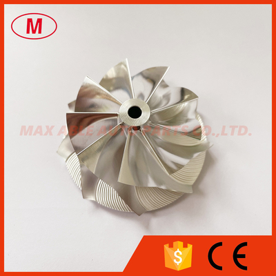 TD03 41.00/50.96mm 9+0 blades turbocharger milling/aluminum 2618/billet compressor wheel