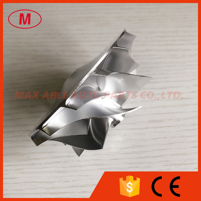 T04R 451470-0001 66.30/84.00mm 7+7 blades Turbocharger milling/aluminum 2618/billet compressor wheel for Racing 66.5/84