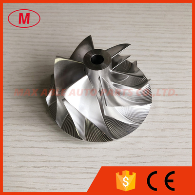 RHE6 NH364606 56.30/75.06mm 6+6 blades turbo milling/Aluminum 2618/billet compressor wheel for MYAY/MYBH/MYCP/MYCQ/MYEV
