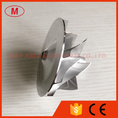 RHE6 NH364606 56.30/75.06mm 6+6 blades turbo milling/Aluminum 2618/billet compressor wheel for MYAY/MYBH/MYCP/MYCQ/MYEV