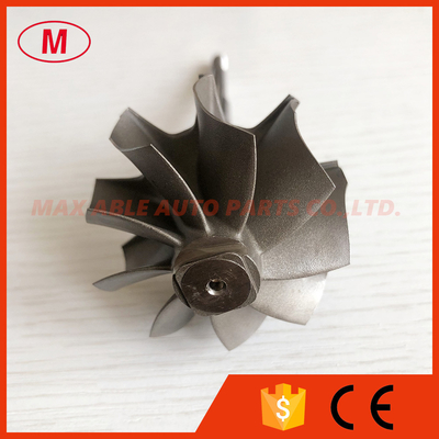 G25-550 G25-660 forward 53.85/49.36mm 9 Blades turbine shaft wheel/turbine wheel