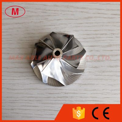K04 5304-123-2015 41.85/56.08mm 4+4 blades turbocharger aluminum 2618/milling/billet compressor wheel for 5304-970-0020