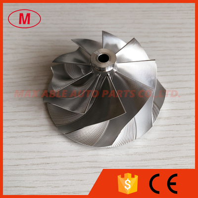 GT30 reverse 61.75/76.60mm 9+0 blades point milling turbocharger milling/aluminum 2618/billet compressor wheel