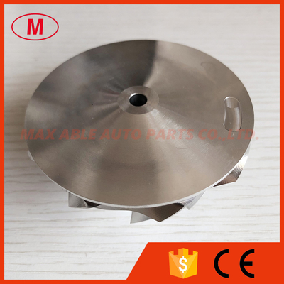 GT30 reverse 61.75/76.60mm 9+0 blades point milling turbocharger milling/aluminum 2618/billet compressor wheel