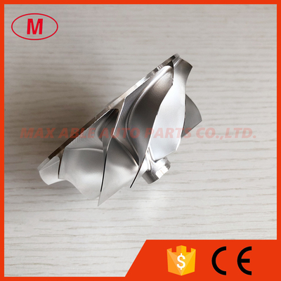 GT30 reverse 61.75/76.60mm 9+0 blades point milling turbocharger milling/aluminum 2618/billet compressor wheel