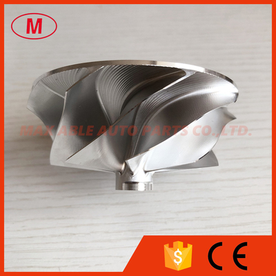 GT30 reverse 61.75/76.60mm 9+0 blades point milling turbocharger milling/aluminum 2618/billet compressor wheel