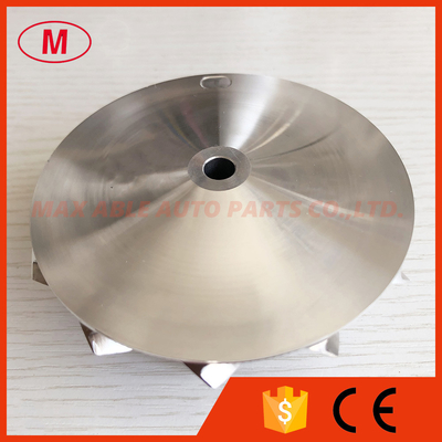 HX40 62.45/85.98mm 6+6 blades high performance turbocharger milling/aluminum 2618/billet compressor wheel