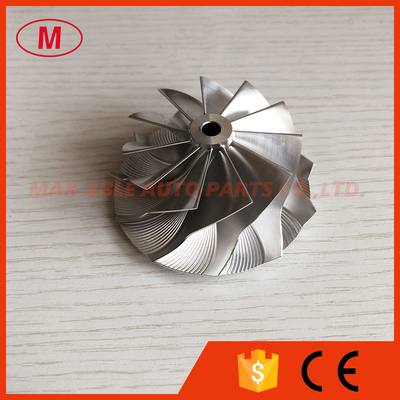 B03G reverse 53.90/67.00mm 1867-123-2001 11+0 blades performance turbo milling/aluminum 2618/billet compressor wheel