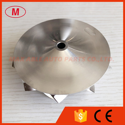 RHF55 57.00/73.04mm 5+5 blades high performance turbo aluminum 2618/milling/billet compressor wheel